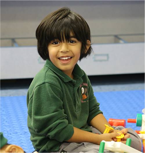 boy playing