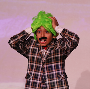 Fifth Grade performs Matilda on stage