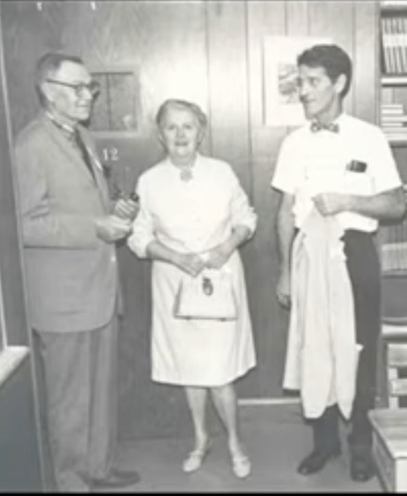 history-video historical photo of school administrators