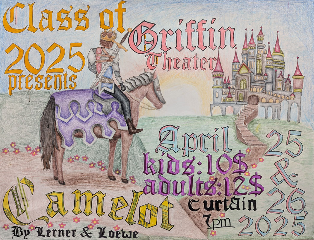 Poster-contest Poster contest winner design of Camelot